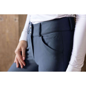 Kentucky Pantalon d'Équitation Miami Knee Grip Femme Bleu Océan Kentucky Pantalon d'Équitation Miami Knee Grip Femme Bleu Océan