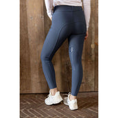 Kentucky Pantalon d'Équitation Miami Knee Grip Femme Bleu Océan Kentucky Pantalon d'Équitation Miami Knee Grip Femme Bleu Océan