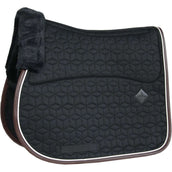 Kentucky Tapis de Selle Skin Friendly de Saut Noir Kentucky Tapis de Selle Skin Friendly de Saut Noir
