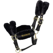 Kentucky Licol Nylon Laine Doux Noir Kentucky Licol Nylon Laine Doux Noir