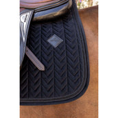 Kentucky Tapis de Selle Velvet Mini Pearls de Saut Noir Kentucky Tapis de Selle Velvet Mini Pearls de Saut Noir