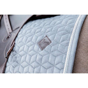 Kentucky Tapis de Selle Basic Velvet Dressage Gris Kentucky Tapis de Selle Basic Velvet Dressage Gris