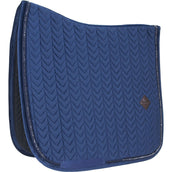 Kentucky Tapis de Selle velours Pearls Dressage Marin Kentucky Tapis de Selle velours Pearls Dressage Marin
