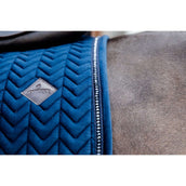 Kentucky Tapis de Selle velours Pearls Dressage Marin Kentucky Tapis de Selle velours Pearls Dressage Marin