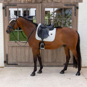 Kentucky Tapis de Selle Velvet Flags Dressage Bleu clair Kentucky Tapis de Selle Velvet Flags Dressage Bleu clair