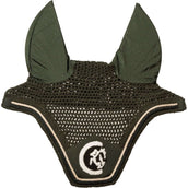 Kentucky Bonnet Anti-Mouches Wellington Soundless 3D Logo Rope Pine Green Kentucky Bonnet Anti-Mouches Wellington Soundless 3D Logo Rope Pine Green