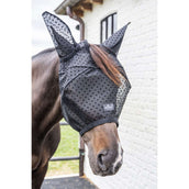 Kentucky Masque Anti-Mouches Heart avec Oreilles et Nez Noir Kentucky Masque Anti-Mouches Heart avec Oreilles et Nez Noir