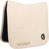 Kentucky Tapis de Selle Plaited 3D Logo Dressage Beige Kentucky Tapis de Selle Plaited 3D Logo Dressage Beige