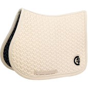 Kentucky Tapis de Selle Plaited 3D Logo de Saut Beige Kentucky Tapis de Selle Plaited 3D Logo de Saut Beige