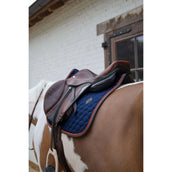 Kentucky Horsewear Tapis de Selle Onion Quilt Leather Neon de Saut Marin Kentucky Horsewear Tapis de Selle Onion Quilt Leather Neon de Saut Marin