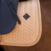 Kentucky Tapis de Selle Velvet Mini Pearls Dressage Beige Kentucky Tapis de Selle Velvet Mini Pearls Dressage Beige
