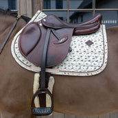 Kentucky Tapis de Selle Velvet Horse Printing Beige Kentucky Tapis de Selle Velvet Horse Printing Beige