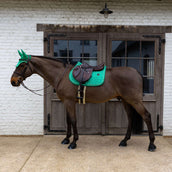 Kentucky Tapis de Selle Velvet Horse Printing de Saut Vert Kentucky Tapis de Selle Velvet Horse Printing de Saut Vert