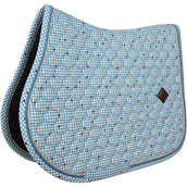 Kentucky Tapis de Selle Velvet Pied De Poule Marin Kentucky Tapis de Selle Velvet Pied De Poule Marin