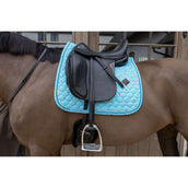 Kentucky Tapis de Selle Velvet Pied De Poule Dressage Marin Kentucky Tapis de Selle Velvet Pied De Poule Dressage Marin