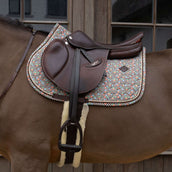 Kentucky Tapis de Selle Velvet Pied De Poule de Saut Marron Kentucky Tapis de Selle Velvet Pied De Poule de Saut Marron