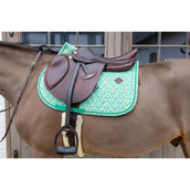 Kentucky Tapis de Selle Velvet Pied De Poule de Saut Vert clair Kentucky Tapis de Selle Velvet Pied De Poule de Saut Vert clair