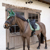 Kentucky Tapis de Selle Velvet Pied De Poule Dressage Vert foncé Kentucky Tapis de Selle Velvet Pied De Poule Dressage Vert foncé
