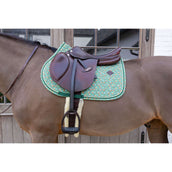 Kentucky Tapis de Selle Velvet Pied De Poule de Saut Vert foncé Kentucky Tapis de Selle Velvet Pied De Poule de Saut Vert foncé