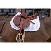 Kentucky Tapis de Selle Skin Friendly Diamond de Saut Blanc Kentucky Tapis de Selle Skin Friendly Diamond de Saut Blanc