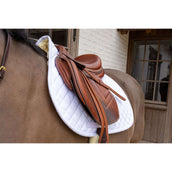 Kentucky Tapis de Selle Skin Friendly Diamond de Saut Blanc Kentucky Tapis de Selle Skin Friendly Diamond de Saut Blanc