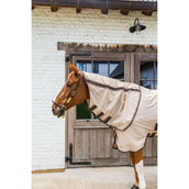 Kentucky Couverture Anti-Mouches Comfort Mesh Beige/Marron Kentucky Couverture Anti-Mouches Comfort Mesh Beige/Marron