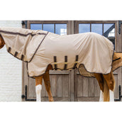 Kentucky Couverture Anti-Mouches Comfort Mesh Beige/Marron Kentucky Couverture Anti-Mouches Comfort Mesh Beige/Marron