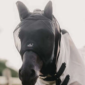 Kentucky Masque Anti-Mouches Classic avec Oreilles Noir Kentucky Masque Anti-Mouches Classic avec Oreilles Noir
