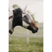 Kentucky Masque Anti-Mouches Classic avec Oreilles Argent Kentucky Masque Anti-Mouches Classic avec Oreilles Argent