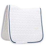 Kentucky Tapis de Selle Glitter Rope Dressage blanc/marine Kentucky Tapis de Selle Glitter Rope Dressage blanc/marine