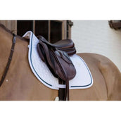 Kentucky Tapis de Selle Glitter Rope de Saut blanc/marine Kentucky Tapis de Selle Glitter Rope de Saut blanc/marine