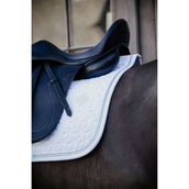 Kentucky Tapis de Selle Glitter Rope Dressage Blanc/Blanc Kentucky Tapis de Selle Glitter Rope Dressage Blanc/Blanc