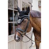 Kentucky Horsewear Bonnet Anti-Mouches Wellington 3D Logo Noir Kentucky Horsewear Bonnet Anti-Mouches Wellington 3D Logo Noir