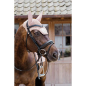 Kentucky Horsewear Bonnet Anti-Mouches Wellington 3D Logo Rose Vieux Kentucky Horsewear Bonnet Anti-Mouches Wellington 3D Logo Rose Vieux