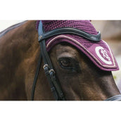 Kentucky Horsewear Bonnet Anti-Mouches Wellington 3D Logo Violet Kentucky Horsewear Bonnet Anti-Mouches Wellington 3D Logo Violet