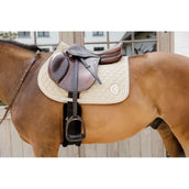 Kentucky Horsewear Tapis de Selle Onion Quilt 3D Logo de Saut Beige Kentucky Horsewear Tapis de Selle Onion Quilt 3D Logo de Saut Beige