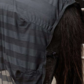 Kentucky Horsewear Couverture Anti-Mouches Light Striped Mesh Noir Kentucky Horsewear Couverture Anti-Mouches Light Striped Mesh Noir