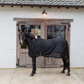 Kentucky Horsewear Couverture Anti-Mouches Light Striped Mesh Noir Kentucky Horsewear Couverture Anti-Mouches Light Striped Mesh Noir