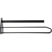 Kentucky Porte-Selle Metal avec Tapis de Selle Support Steel Black Kentucky Porte-Selle Metal avec Tapis de Selle Support Steel Black