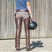 Dyon Longues Jambières en Cuir Standard Marron Dyon Longues Jambières en Cuir Standard Marron