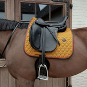 Kentucky Horsewear Tapis de Selle Onion Quilt Leather Neon Dressage Kaki Kentucky Horsewear Tapis de Selle Onion Quilt Leather Neon Dressage Kaki