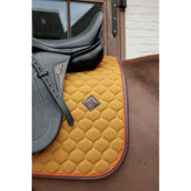 Kentucky Horsewear Tapis de Selle Onion Quilt Leather Neon Dressage Kaki Kentucky Horsewear Tapis de Selle Onion Quilt Leather Neon Dressage Kaki