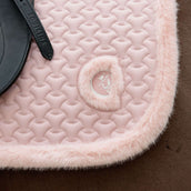 Kentucky Horsewear Tapis de Selle Fake Fur Onion Quilt Dressage Rose Vieux Kentucky Horsewear Tapis de Selle Fake Fur Onion Quilt Dressage Rose Vieux