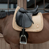 Kentucky Horsewear Tapis de Selle Fake Fur Onion Quilt Dressage Beige Kentucky Horsewear Tapis de Selle Fake Fur Onion Quilt Dressage Beige