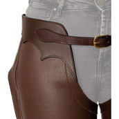 Dyon Longues Jambières en Cuir Standard Marron Dyon Longues Jambières en Cuir Standard Marron