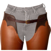 Dyon Longues Jambières en Cuir Standard Cognac Dyon Longues Jambières en Cuir Standard Cognac