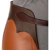 Dyon Longues Jambières en Cuir Standard Cognac Dyon Longues Jambières en Cuir Standard Cognac