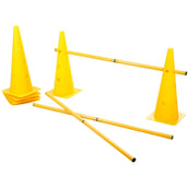 Kerbl Agilité Set Pylône 3 obstacles Rouge/Jaune Kerbl Agilité Set Pylône 3 obstacles Rouge/Jaune