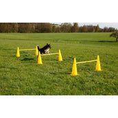 Kerbl Agilité Set Pylône 3 obstacles Rouge/Jaune Kerbl Agilité Set Pylône 3 obstacles Rouge/Jaune