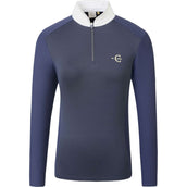 Covalliero T-shirt de Concours SS26 Femme Longues Manches Foncé Marine Covalliero T-shirt de Concours SS26 Femme Longues Manches Foncé Marine